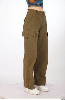 Sutton brown cargo wide leg pants dressed leg lower body…